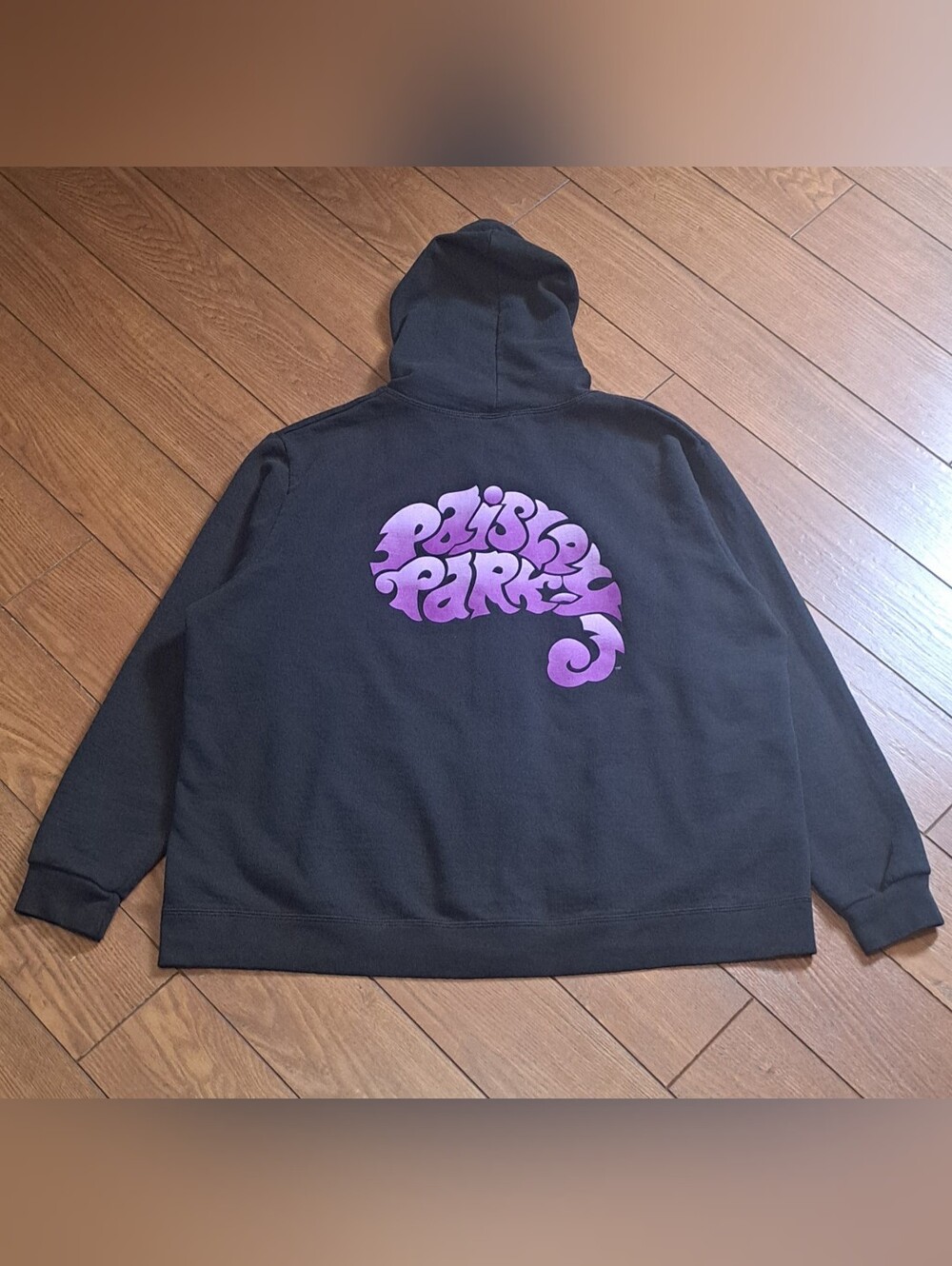Official Prince Paisley Park Love Symbol Zip Hoodie 2017 Ladies 2XL - Picture 2 of 9